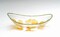 Hand painted glass lemon drop candy dish, salad dish, Home Décor, Gift for Her, Gift for Mom, Vanity Décor, Bedroom Decor, Kitchen Decor